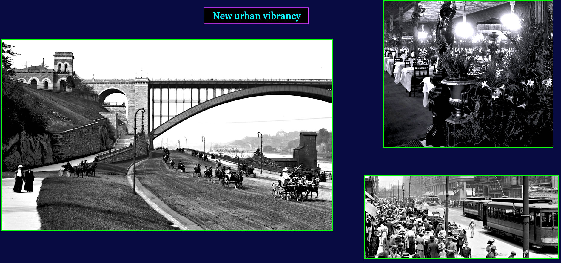 Urban life, 1910
